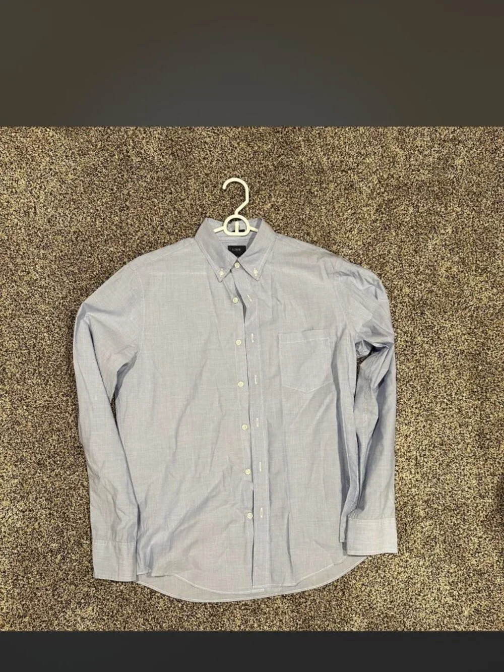 J.Crew Men's Blue and Purple Polo-shirts - M M